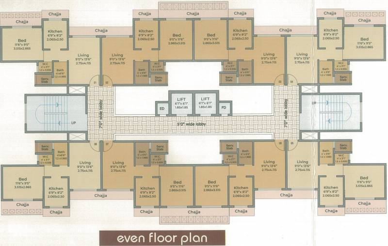 Images for Cluster Plan of Sai Kaveesha