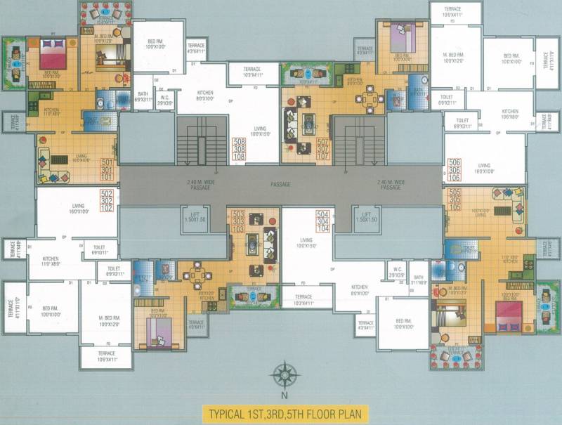 Images for Cluster Plan of More Bhondve Galaxy Residency