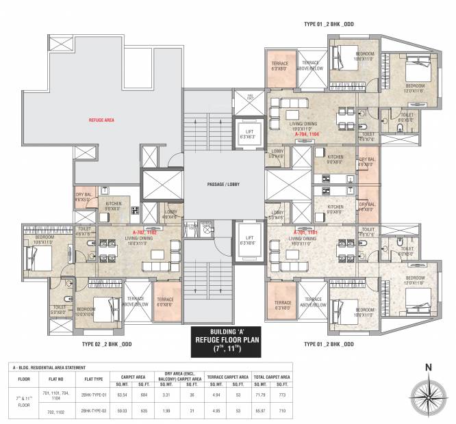 Images for Cluster Plan of Prakash Royal Elegance