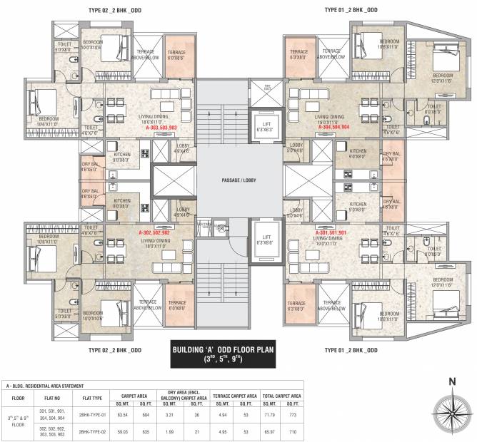 Images for Cluster Plan of Prakash Royal Elegance