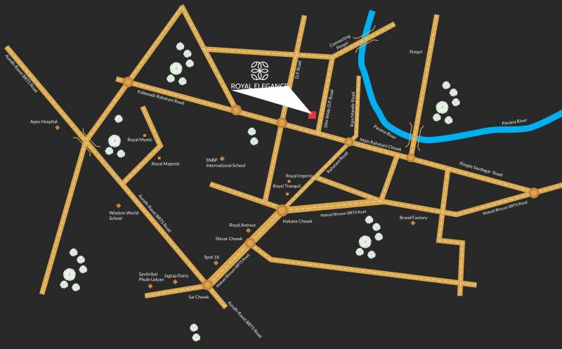 Images for Location Plan of Prakash Royal Elegance