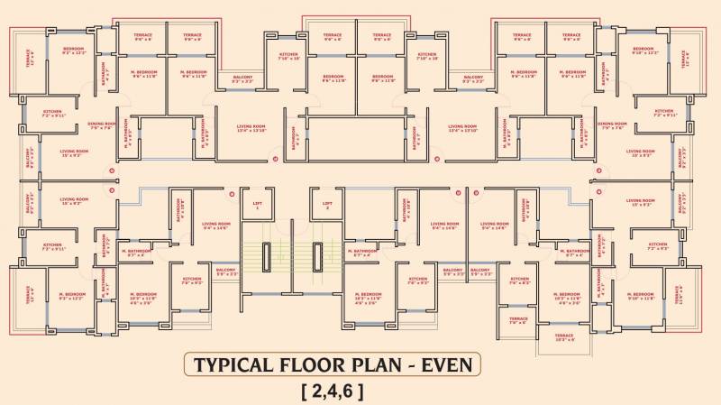  luxuria Jhalak Luxuria Phase I Cluster Plan
