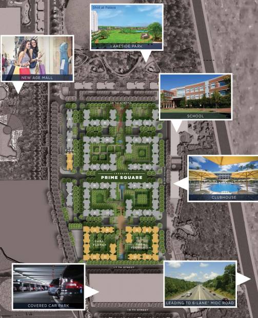 Images for Layout Plan of Lodha Palava Florencia A To D
