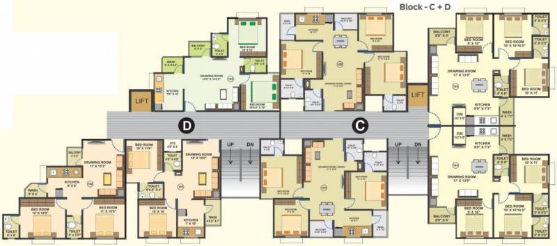 Images for Cluster Plan of Shreeji Devkrupa Glory