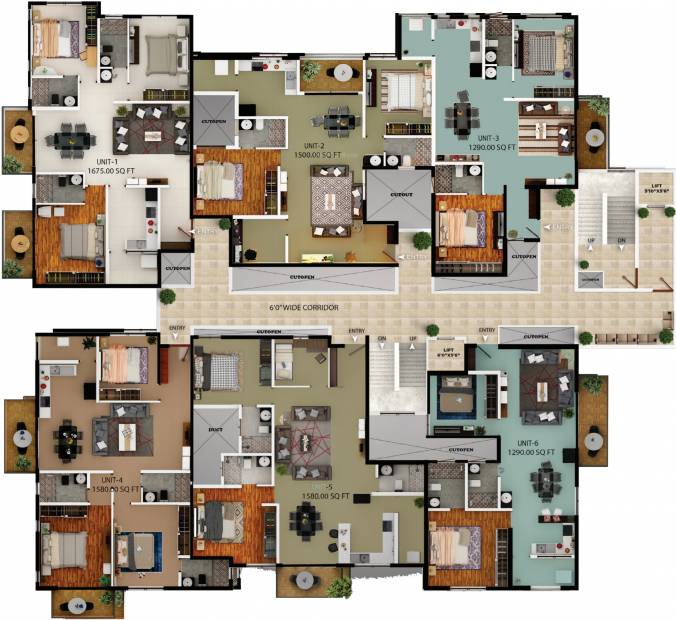 Images for Cluster Plan of Aakar Acropolis