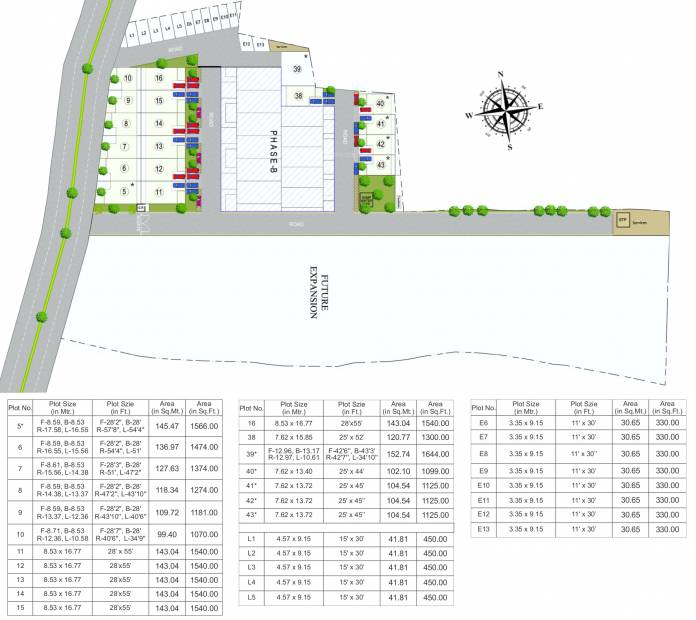 Images for Layout Plan of Paras Trinity Park Phase A