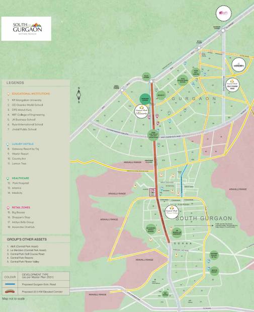Images for Location Plan of Central Park Clover Floors