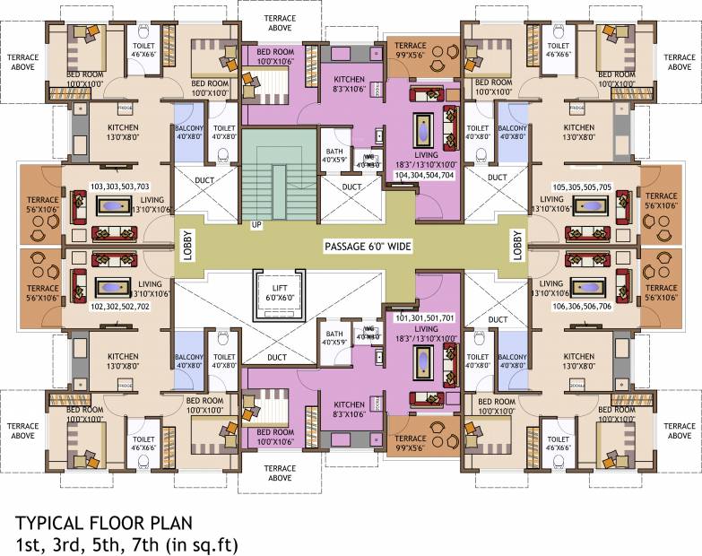  shruti-pushp Images for Cluster Plan of Prasiddhi Shruti Pushp