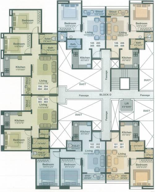 Images for Cluster Plan of Mahalaxmi Dew Drop