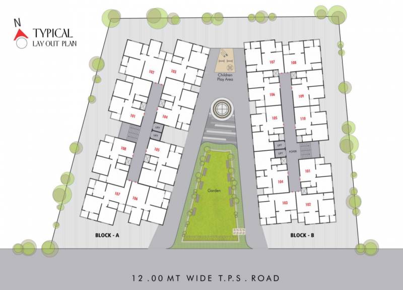 Images for Layout Plan of Yashraj Yash Flora