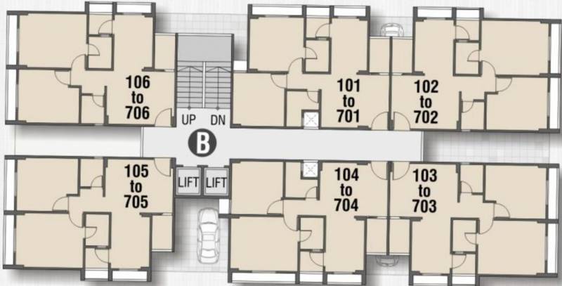  shree-hari-blessing Block A Cluster Plan