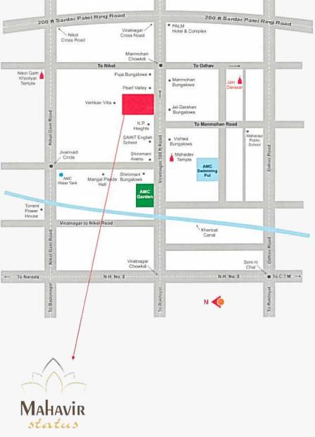 Images for Location Plan of Maruti Mahavir Status