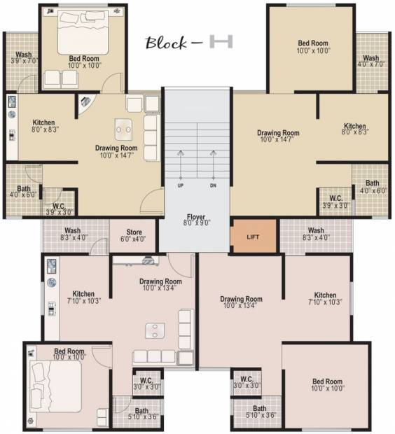 Images for Cluster Plan of Shree Varahi Suhas Auram