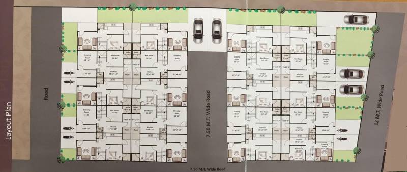 Images for Layout Plan of Marjan Residency