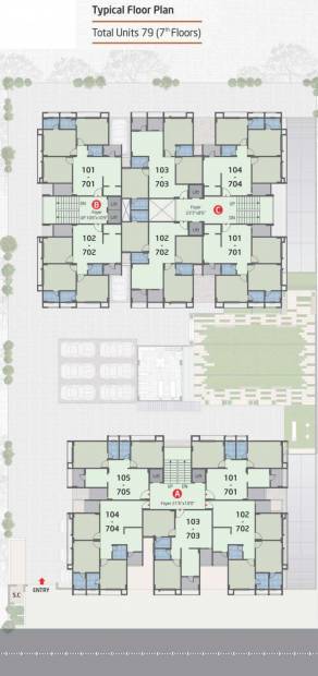 Images for Cluster Plan of Shivam Pearl 79