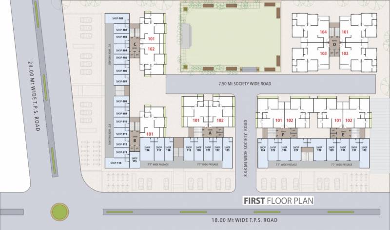 Images for Cluster Plan of Shree Laxmi Ashtavinayak Residency