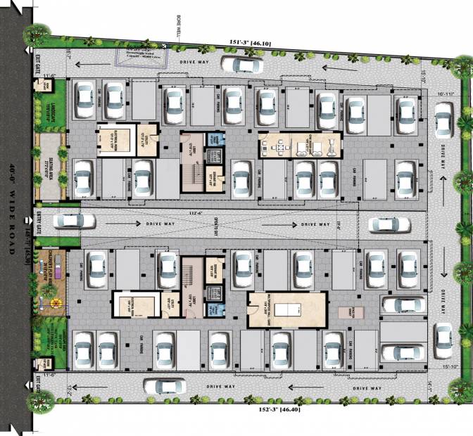 Images for Cluster Plan of Kalpataru Royale