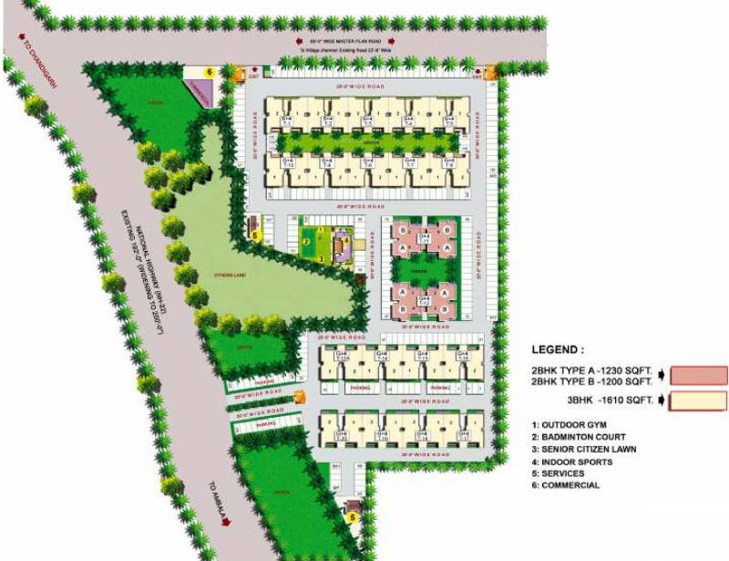 Images for Site Plan of Omaxe Greens Phase II