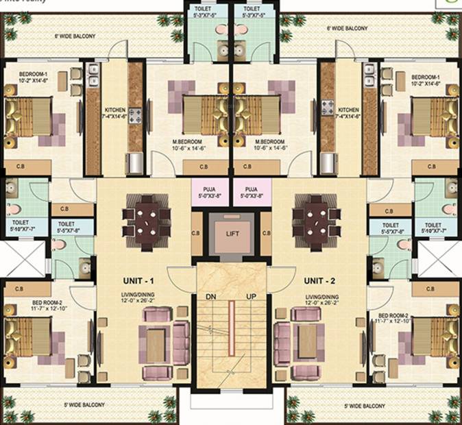 Images for Cluster Plan of Omaxe Greens Phase II