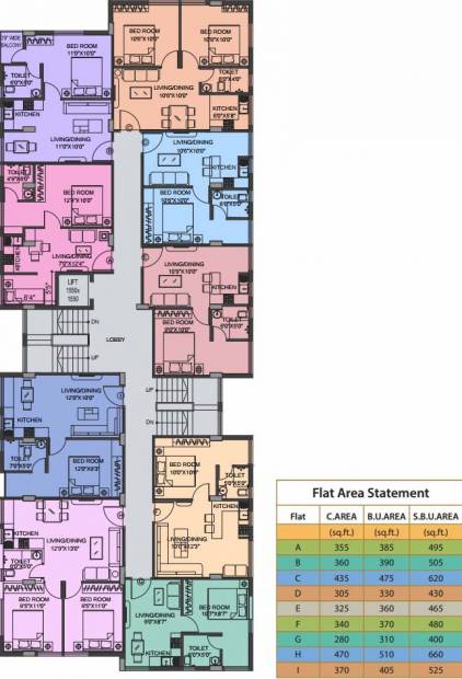 Images for Cluster Plan of Jalan Domjur Pride