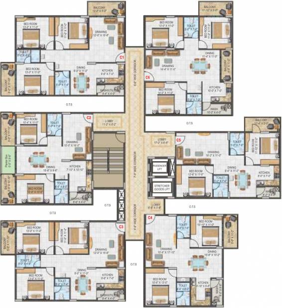 Images for Cluster Plan of Hi Life Greens