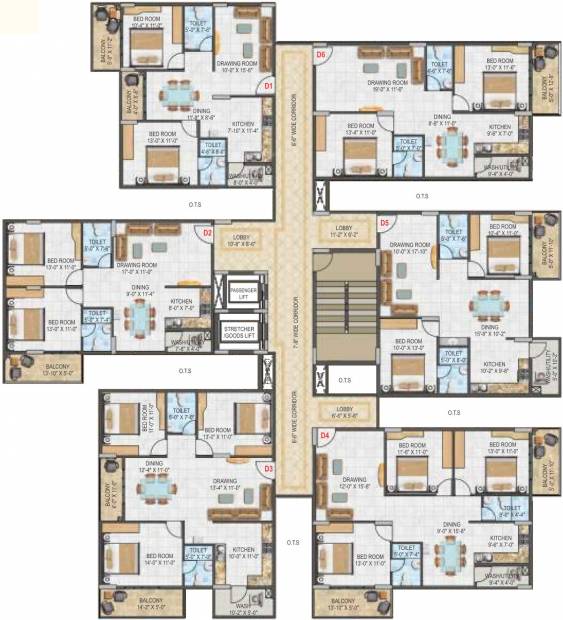 Images for Cluster Plan of Hi Life Greens