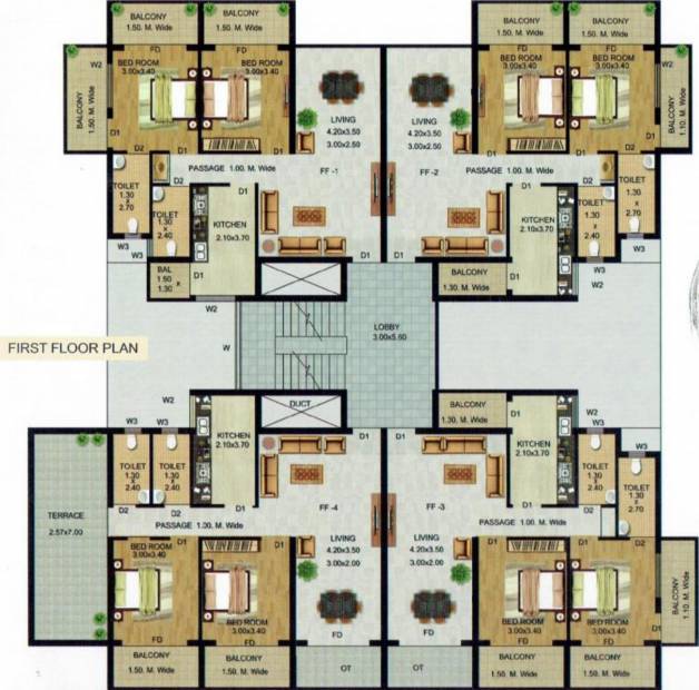 Images for Cluster Plan of M And C Symphony