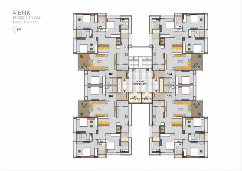 Images for Cluster Plan of Aahna Shilp Shaligram