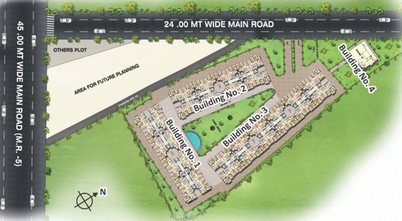 Images for Site Plan of Laabham Shubham Nariman Enclave Building No 1