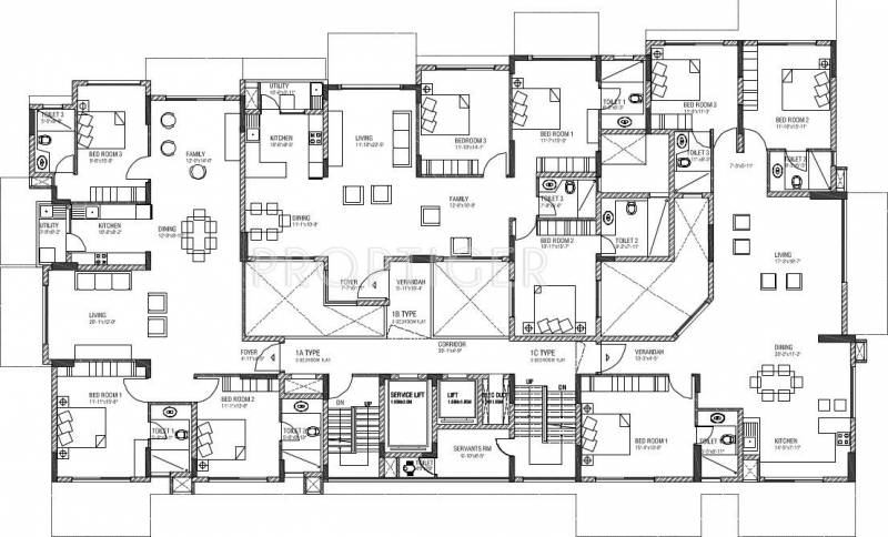 Images for Cluster Plan of Chartered Jardin