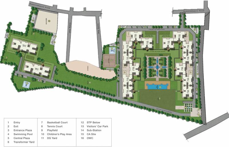 Images for Master Plan of Sobha Royal Pavilion Phase 5 Wing 8 And 9