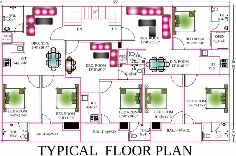 Images for Cluster Plan of Basant Krishna Vatika