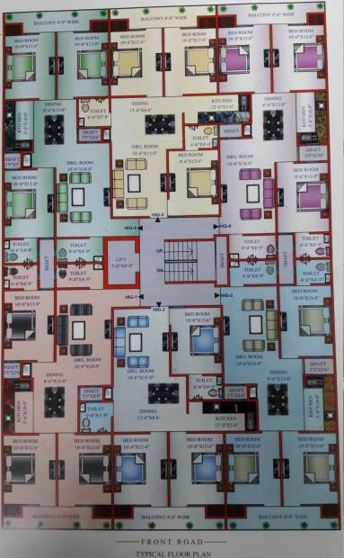 Images for Cluster Plan of Unione Unione Residency
