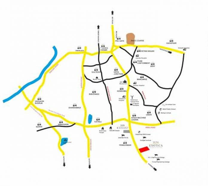 Images for Location Plan of Mittal Sun Exotica Phase 2