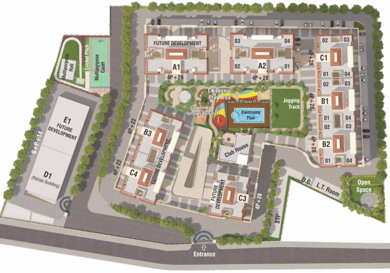 Images for Layout Plan of Nyati Elysia II