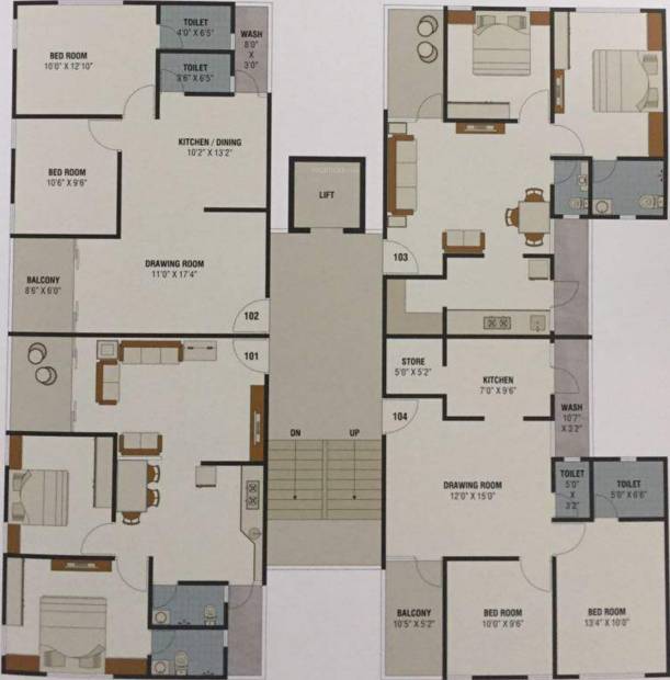 Images for Cluster Plan of Sthapatya Height