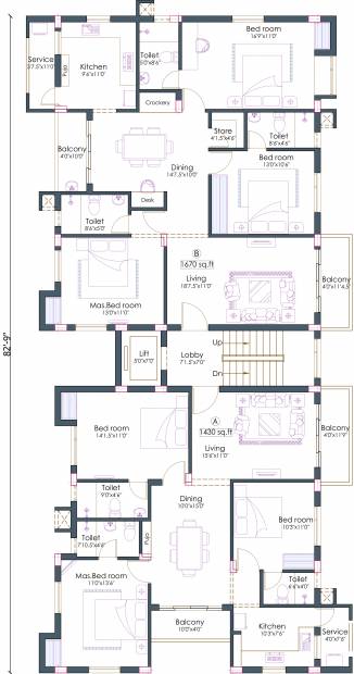 Images for Cluster Plan of Pushkar Krishna