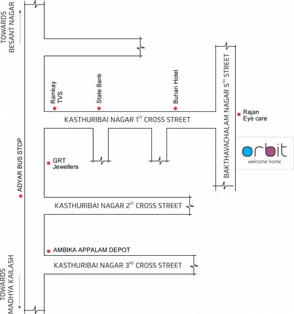 Images for Location Plan of Celebrity Orbit