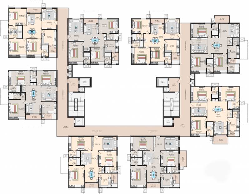 Images for Cluster Plan of Sri Aditya Athena