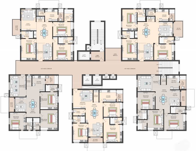 Images for Cluster Plan of Sri Aditya Athena