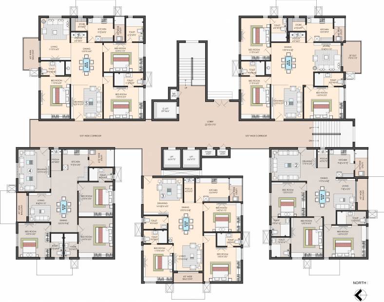Images for Cluster Plan of Sri Aditya Athena