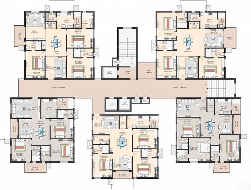 Images for Cluster Plan of Sri Aditya Athena
