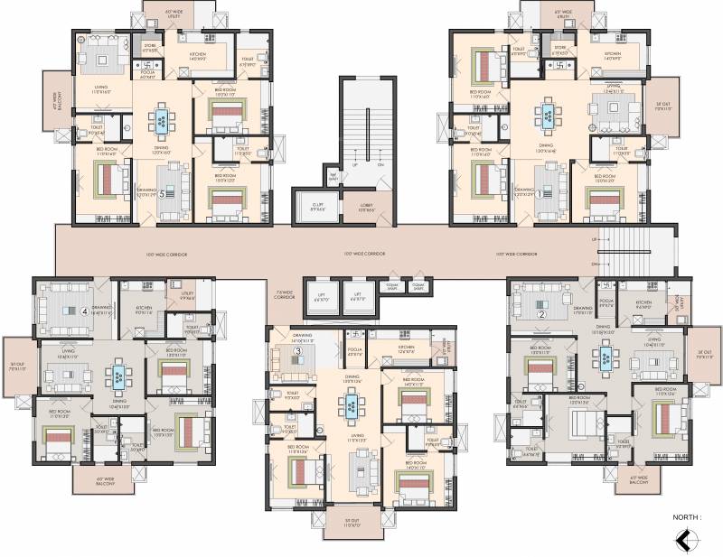 Images for Cluster Plan of Sri Aditya Athena