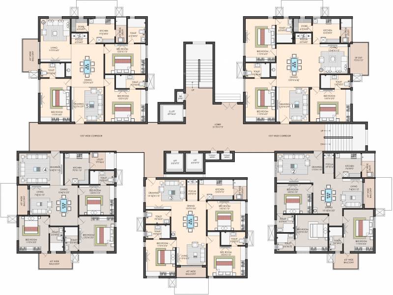 Images for Cluster Plan of Sri Aditya Athena