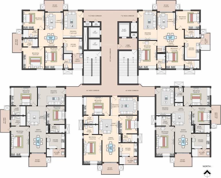 Images for Cluster Plan of Sri Aditya Athena