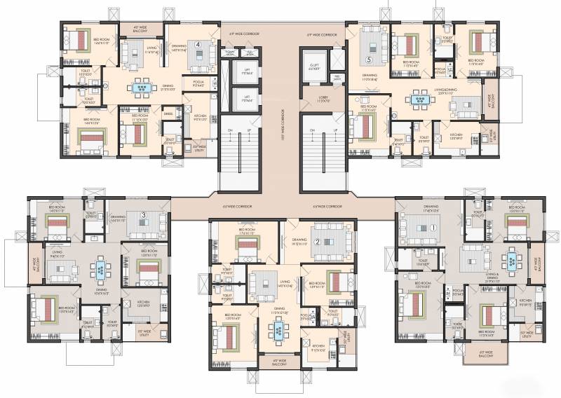 Images for Cluster Plan of Sri Aditya Athena