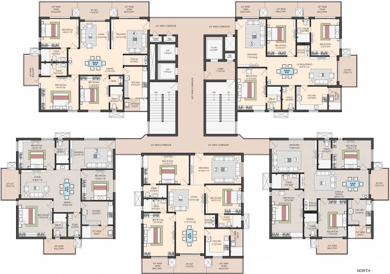 Images for Cluster Plan of Sri Aditya Athena