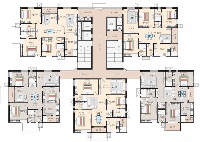 Images for Cluster Plan of Sri Aditya Athena
