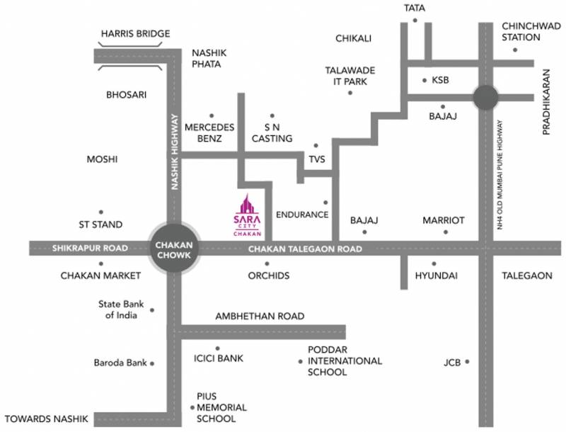 Images for Location Plan of Sara City C Phase