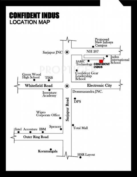  indus Images for Location Plan of Confident Indus